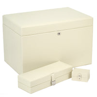 Wolf London Large Jewellery Box Cream