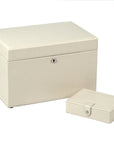 Wolf London Medium Jewellery Box Cream