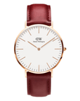 Daniel Wellington Classic 40 Suffolk Rose Gold & White Watch