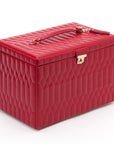 Wolf Caroline Extra Large Jewellery Case Red