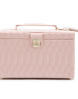 Wolf Caroline Large Jewellery Case Rose Quartz