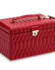 Wolf Caroline Large Jewellery Case Red