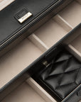 Wolf Caroline Medium Jewellery Case Black