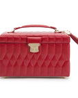 Wolf Caroline Medium Jewellery Case Red