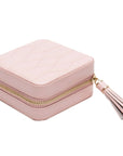 Wolf Caroline Zip Travel Case Rose Quartz