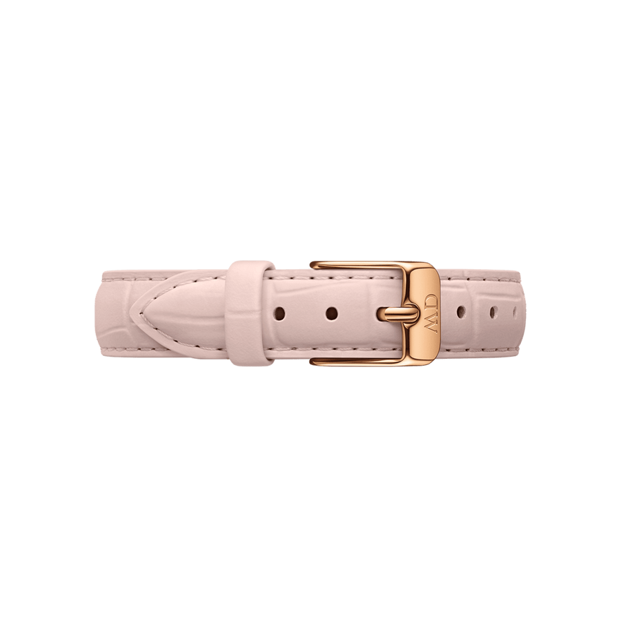 Daniel Wellington Petite 12 Croc Rouge Rose Gold Watch Band