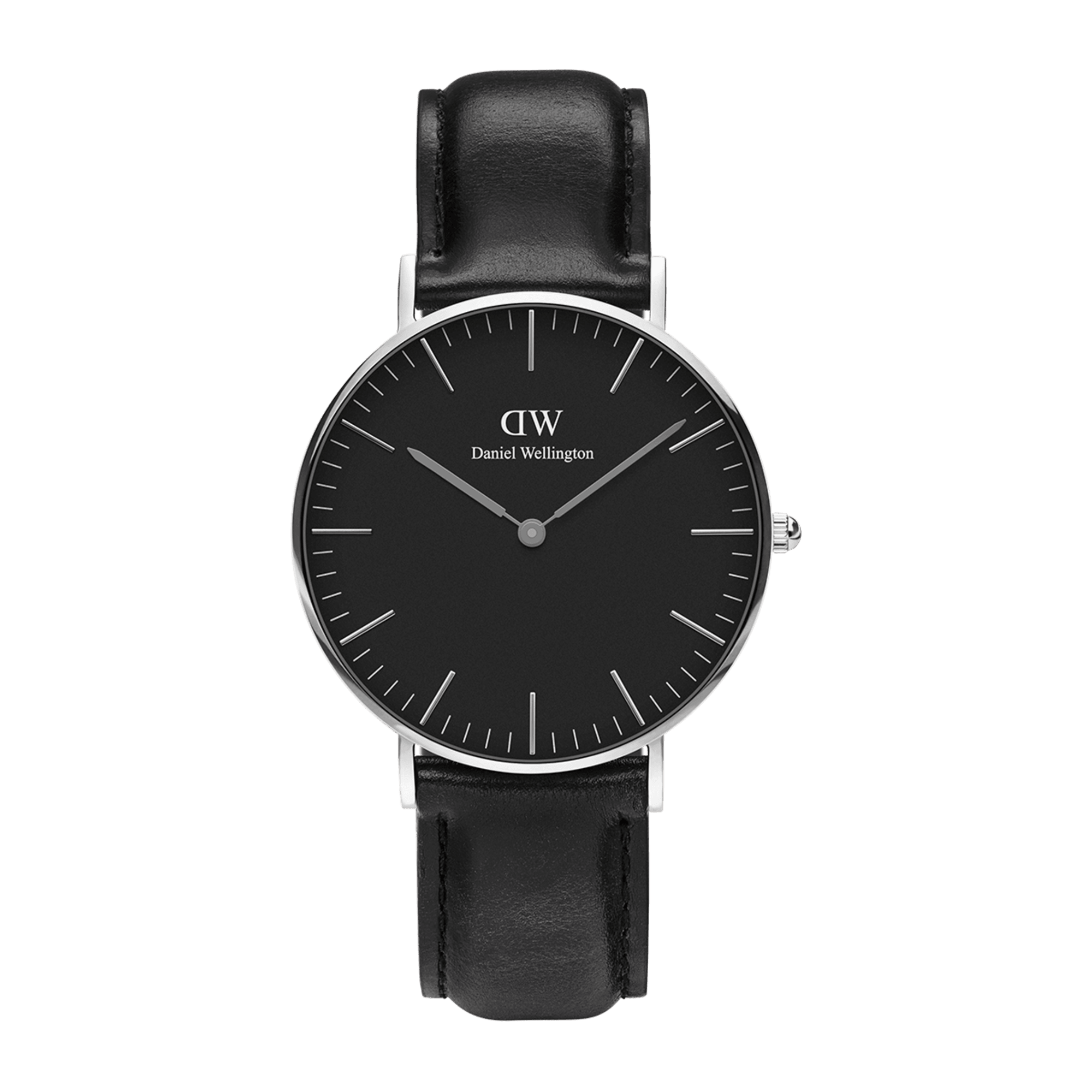 Daniel Wellington Classic 40 Sheffield Silver &amp; Black Watch