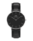 Daniel Wellington Classic 40 Sheffield Silver & Black Watch