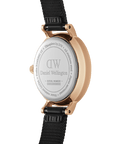 Daniel Wellington Petite 24 Pressed Ashfield Rose Gold & Black Watch