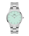 Daniel Wellington Iconic Link 28 Silver & Mint Watch