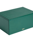 Wolf Sophia Jewellery Box Forrest Green