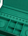 Wolf Sophia Jewellery Box Forrest Green