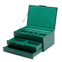 Wolf Sophia Jewellery Box Forrest Green