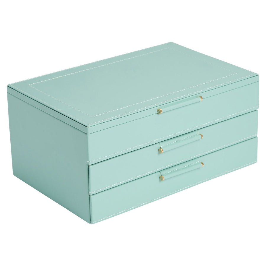 Wolf Sophia Jewellery Box Jade