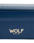 Wolf Sophia Travel Zip Case Indigo