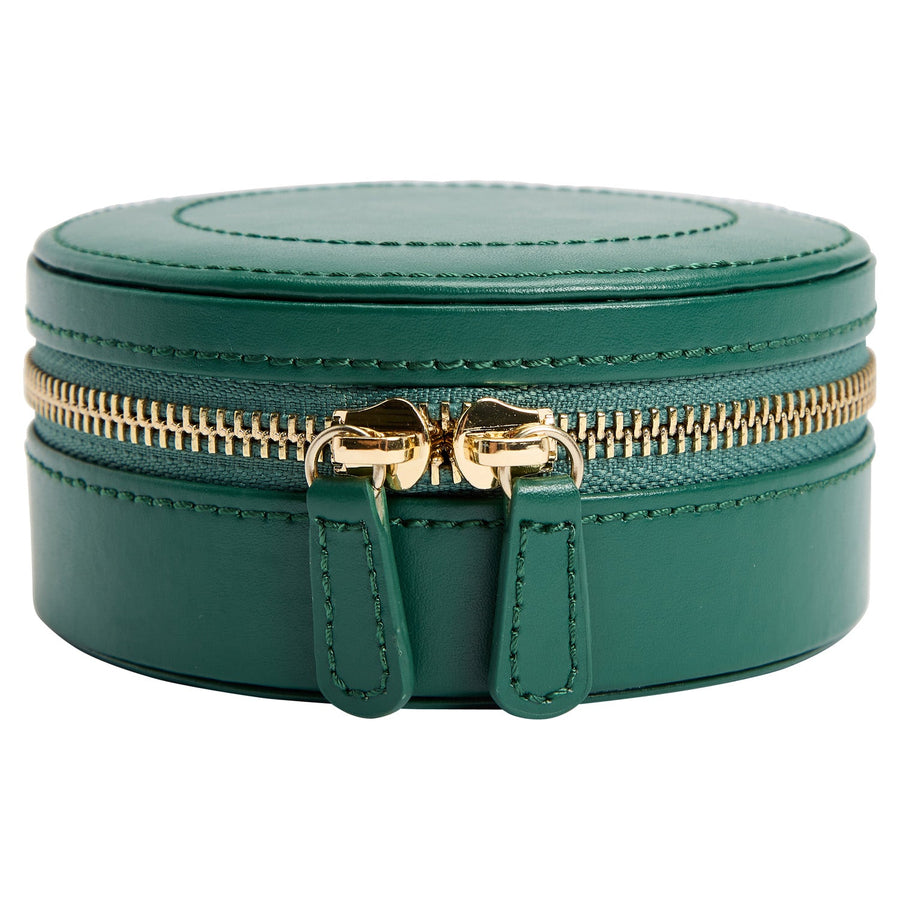 Wolf Sophia Mini Round Zip Case Forest Green