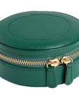 Wolf Sophia Mini Round Zip Case Forest Green