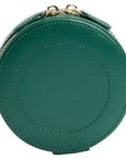 Wolf Sophia Mini Round Zip Case Forest Green