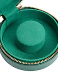 Wolf Sophia Mini Round Zip Case Forest Green