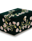 Wolf Zoe Medium Jewellery Box Forest Green