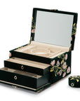 Wolf Zoe Medium Jewellery Box Forest Green