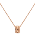 Daniel Wellington Elevation Necklace Rose Gold