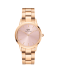 Daniel Wellington Iconic Link 32 Rose Gold & Light Pink Watch