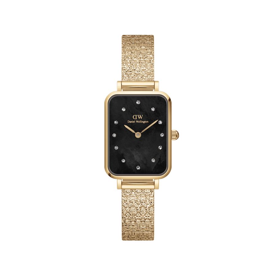 Daniel Wellington Quadro 20x26 Lumine Gold Mother of Pearl Black Watch