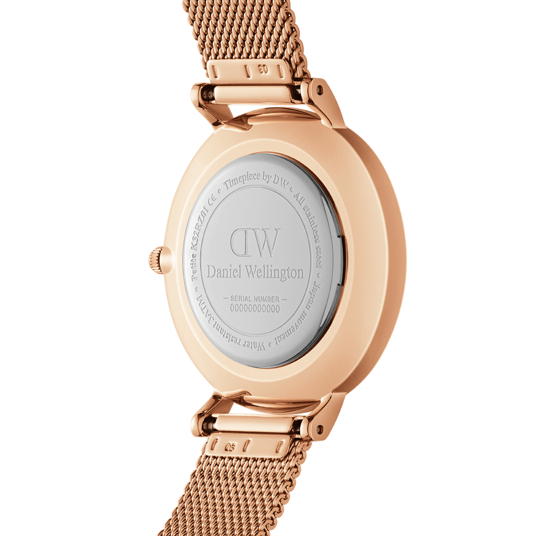 Daniel Wellington Petite 32 Melrose Rose Gold & Black Watch