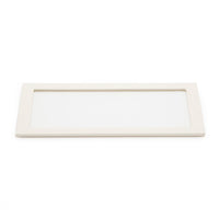 Wolf Vault Tray Glass Lid Ivory