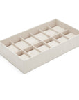 Wolf Vault 12Pc Watch Tray Insert Beige