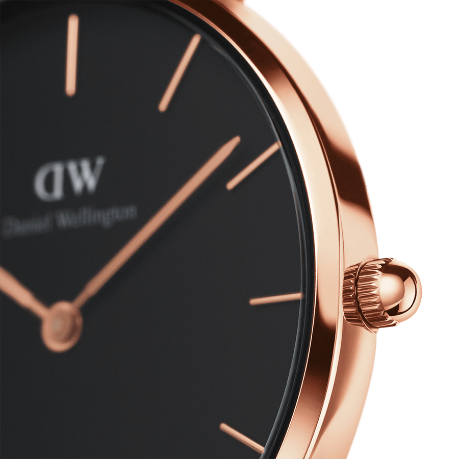 Daniel Wellington Petite 32 Sheffield Rose Gold & Black Watch