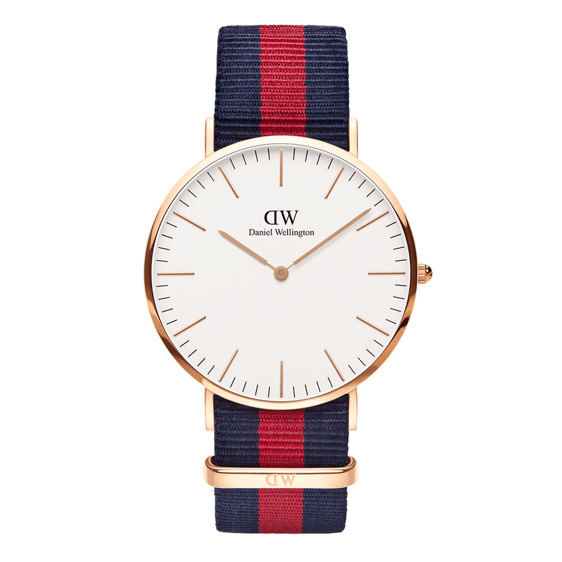 Daniel Wellington Classic 40 Oxford Rose Gold & White Watch