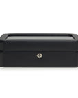 Wolf Windsor 10 Pc Watch Box Black/Purple