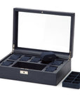 Wolf Howard Watch Box Navy