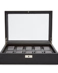 Wolf Viceroy 10 Pc Watch Box Black