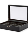 Wolf Axis 10 Piece Watch Box