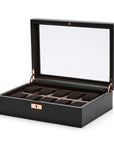 Wolf Axis 10 Piece Watch Box