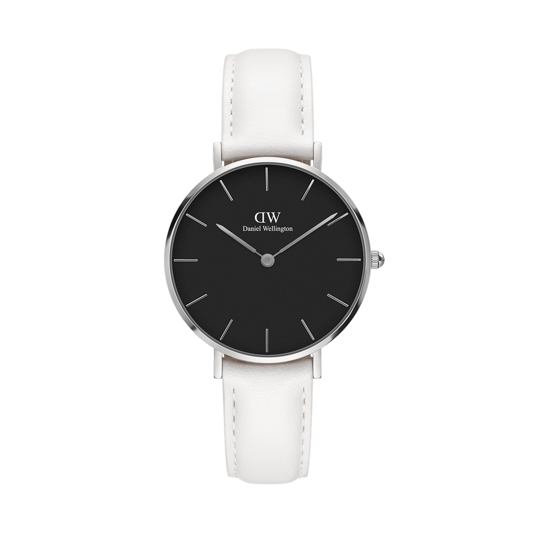 Daniel Wellington Petite 32 Bondi Silver & Black Watch