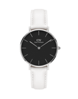 Daniel Wellington Petite 32 Bondi Silver & Black Watch