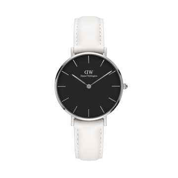 Daniel Wellington Petite 32 Bondi Silver & Black Watch