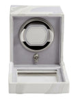 Wolf Memento Mori Single Cub Watch Winder White