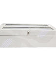 Wolf Memento More 10 Piece Watch Box White