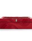 Wolf Memento Mori 10Pc Watch Box Red