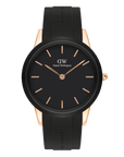 Daniel Wellington Iconic Motion 40 Rose Gold & Black Watch