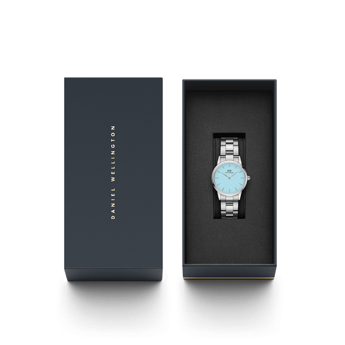 Daniel Wellington Iconic Link 28 Silver Capri Watch