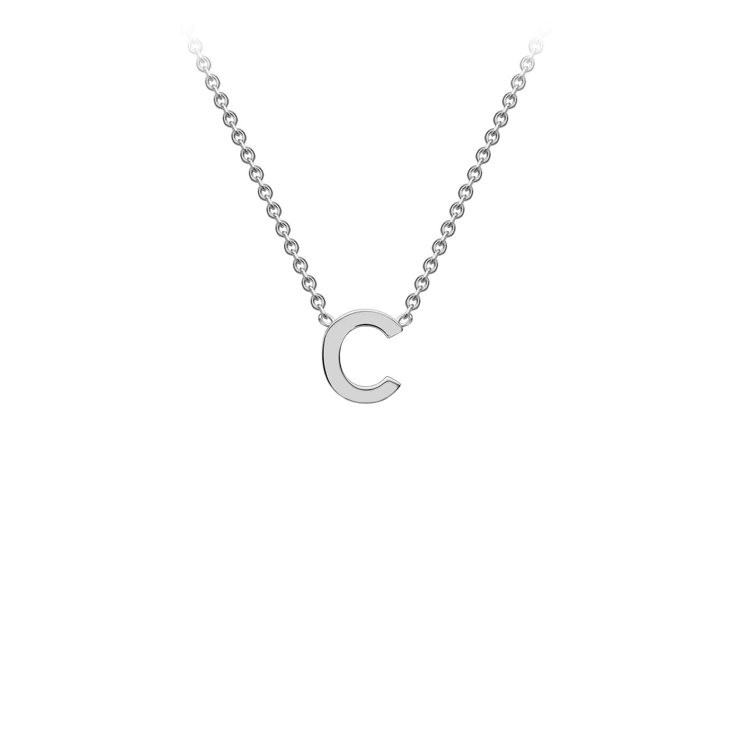 9CT PETITE INITIAL NECKLACE