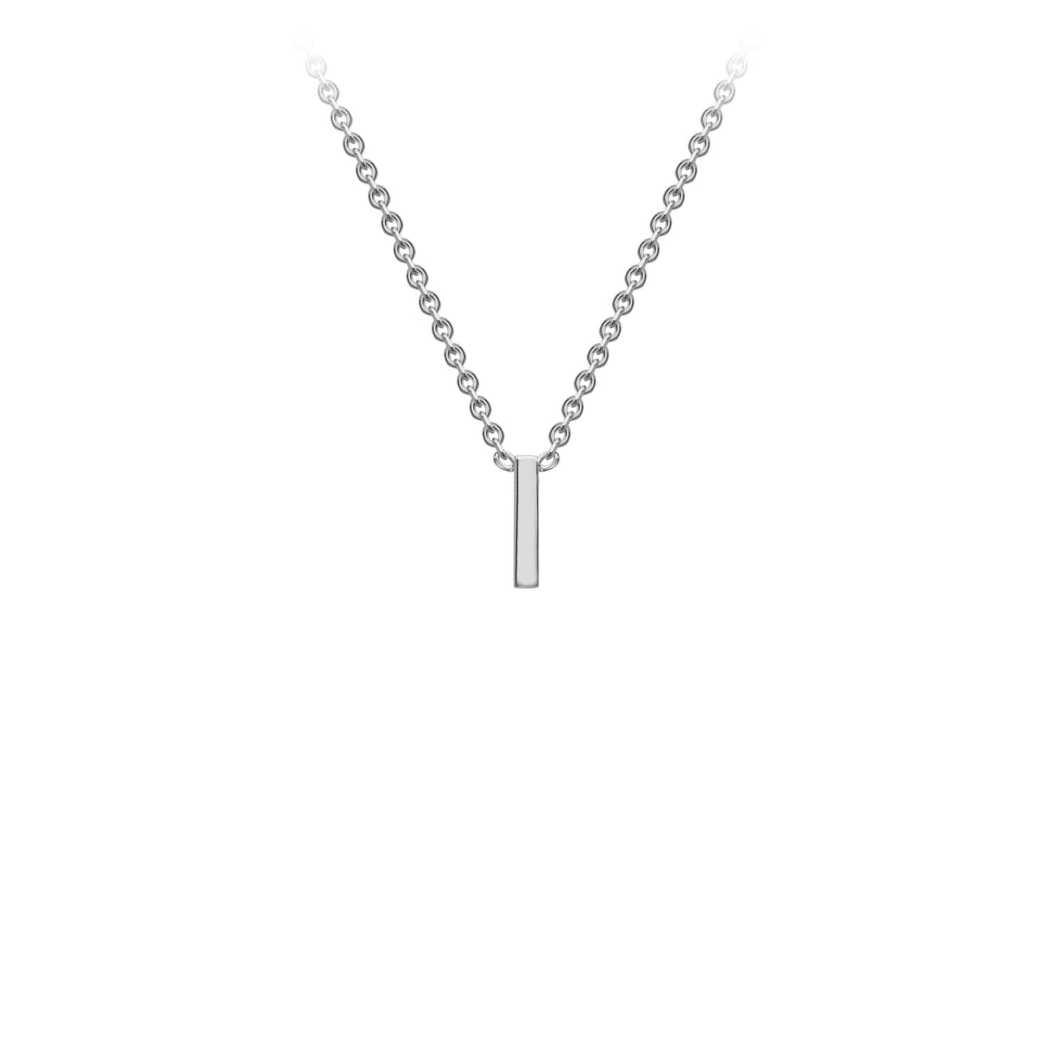 9CT PETITE INITIAL NECKLACE