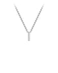 9CT PETITE INITIAL NECKLACE