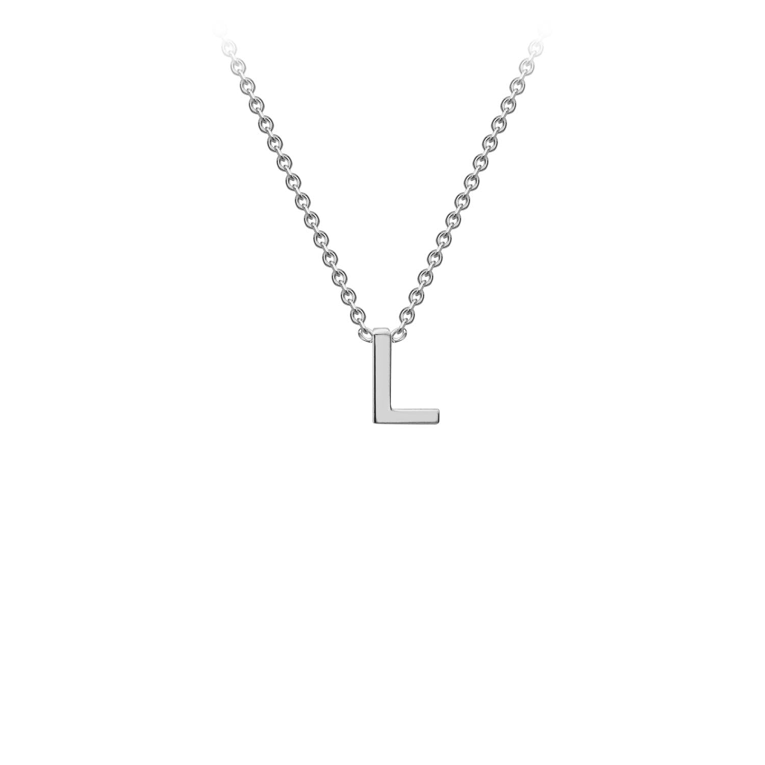 9CT PETITE INITIAL NECKLACE